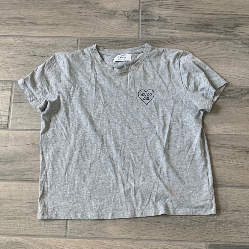 Statement by na-kd influencers you go girl t-shirt